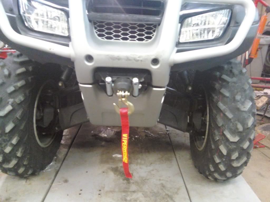 Winch install need help! Honda Foreman Forums Rubicon, Rincon